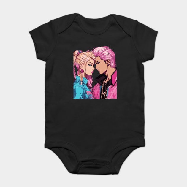 Anime Unconditional Love Always Baby Bodysuit by animegirlnft